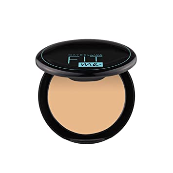 Maybelline New York Compact Powder, With SPF to Protect Skin from Sun, Absorbs Oil, Fit Me, 128 Warm Nude