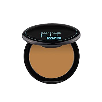 Maybelline New York Compact Powder, With SPF to Protect Skin from Sun, Absorbs Oil, Fit Me, 330 Tofee
