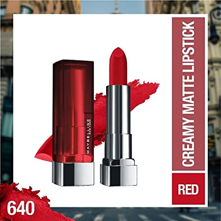 COLOR SENSATIONAL CREAMY MATTE LIPSTICK -Red Liberation