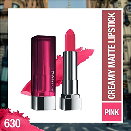 COLOR SENSATIONAL CREAMY MATTE LIPSTICK - Flaming Fuchsia