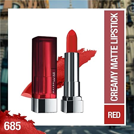 COLOR SENSATIONAL CREAMY MATTE LIPSTICK - Craving Coral