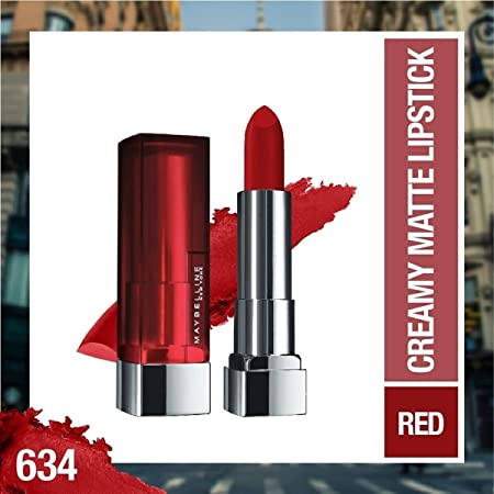 COLOR SENSATIONAL CREAMY MATTE LIPSTICK - Bold Crimson