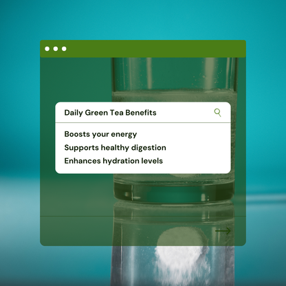 GREEN TEA EFFERVESCENT TABLETS