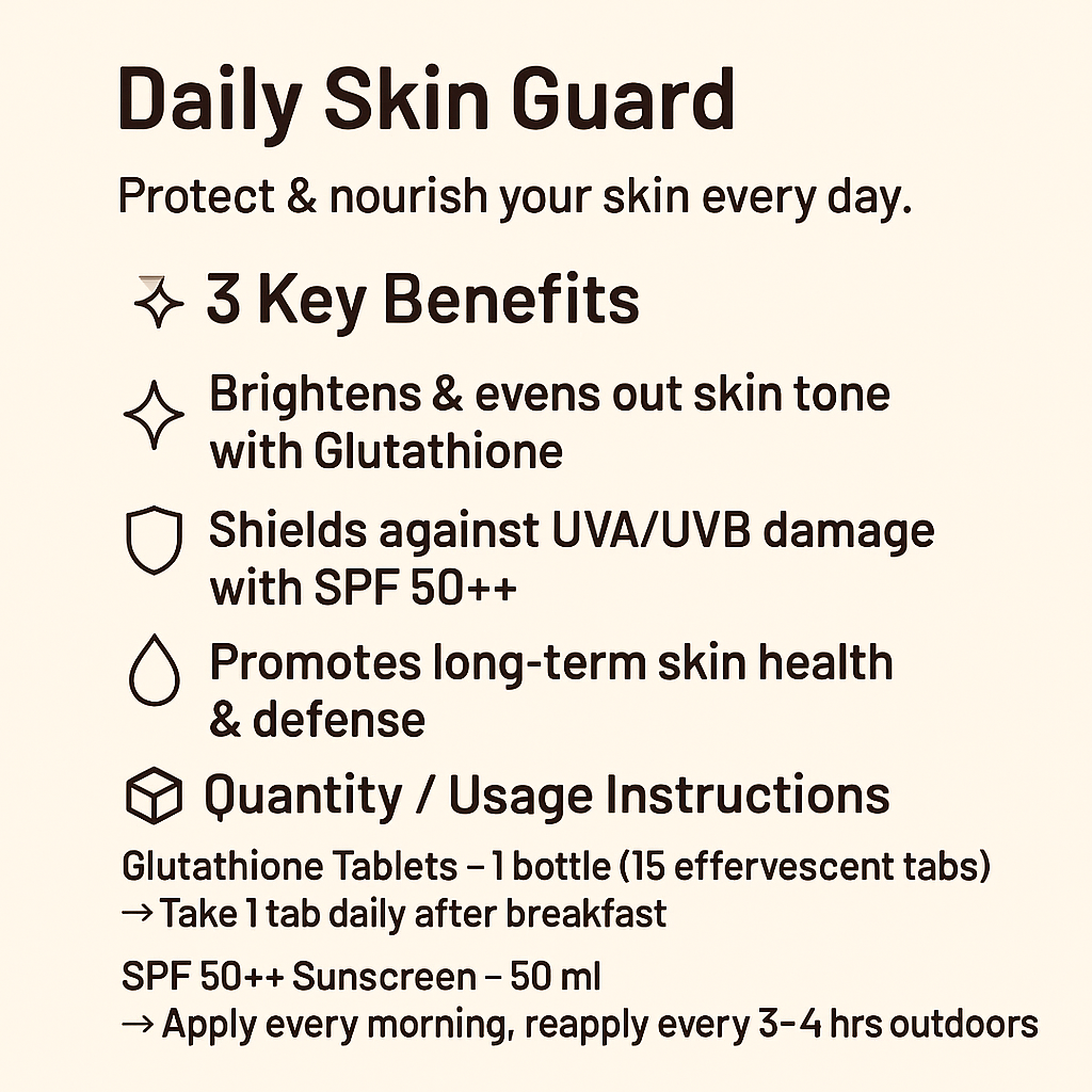 Worried about sun damage & daily stress dulling your skin?