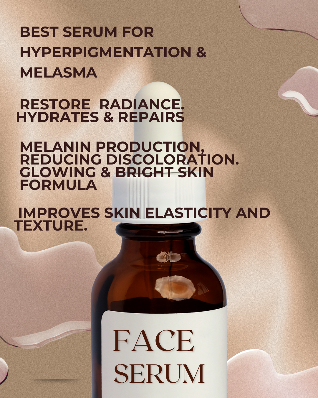 ADVANCED  FACE  SERUM FOR  Hyperpigmentation , Repair , Mature Skin