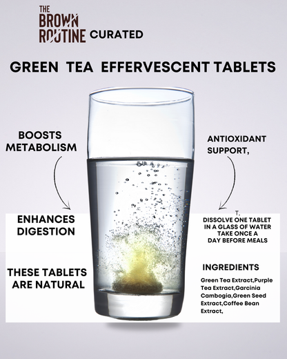 GREEN TEA EFFERVESCENT TABLETS