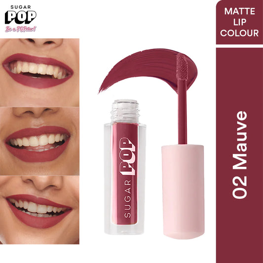 SUGAR POP Matte Lipcolour - 02 Mauve