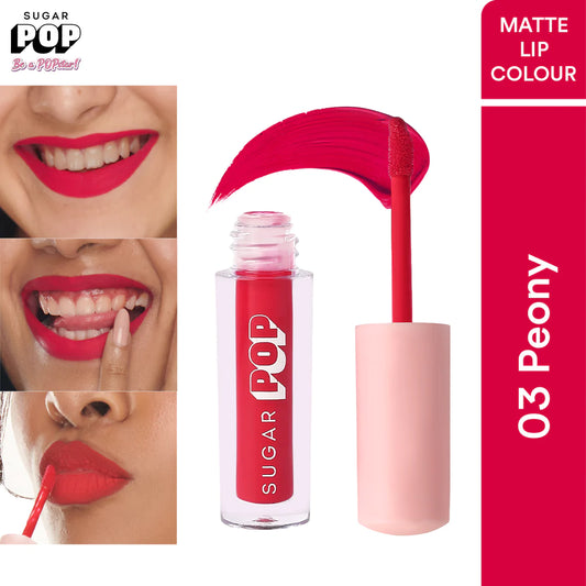 SUGAR POP Matte Lipcolour - 03 Peony