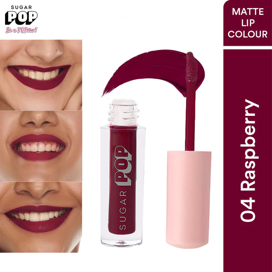 SUGAR POP Matte Lipcolour - 04 Raspberry