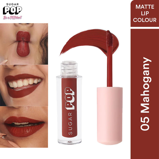 SUGAR POP Matte Lipcolour - 05 Mahogany