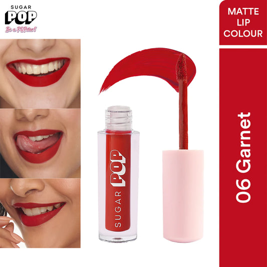 SUGAR POP Matte Lipcolour - 06 Garnet