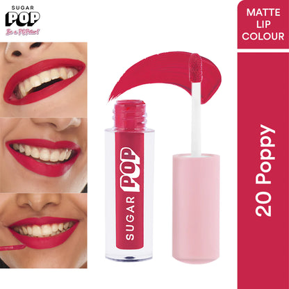 SUGAR POP Matte Lipcolour - 20 Poppy