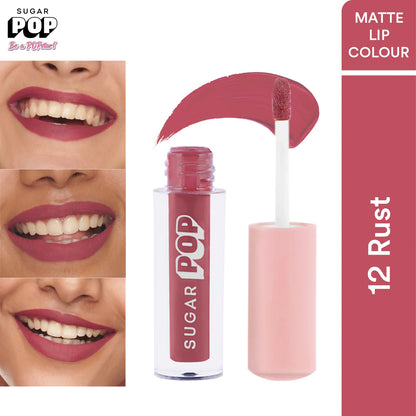 SUGAR POP Matte Lipcolour - 12 Rust