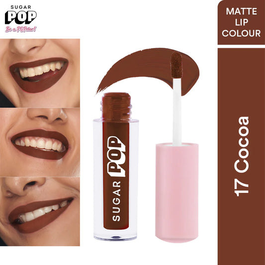 SUGAR POP Matte Lipcolour - 17 Cocoa