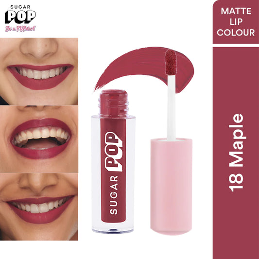 SUGAR POP Matte Lipcolour - 18 Maple