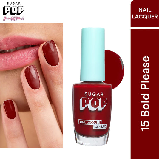 SUGAR POP Nail Lacquer - 15 Bold Please