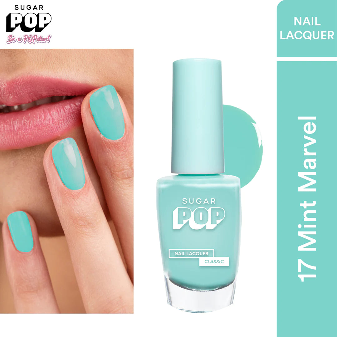 SUGAR POP Nail Lacquer - 17 Mint marvel