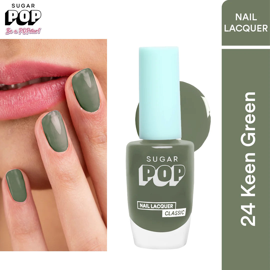 SUGAR POP Nail Lacquer - 24 Keen Green