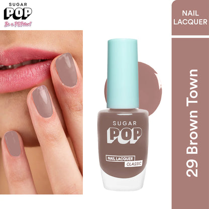 SUGAR POP Nail Lacquer - 29 Brown Town