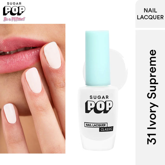 SUGAR POP Nail Lacquer - 31 Ivory Supreme