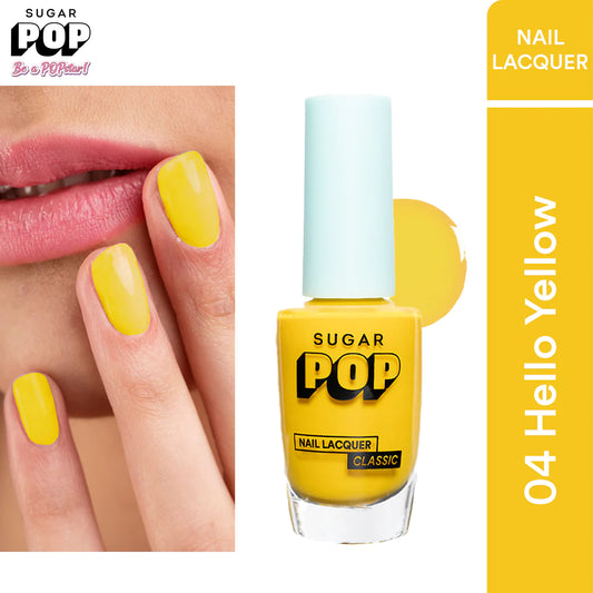 SUGAR POP Nail Lacquer - 04 Hello Yellow