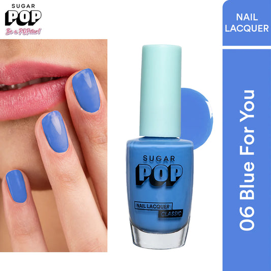 SUGAR POP Nail Lacquer - 06 Blue For You