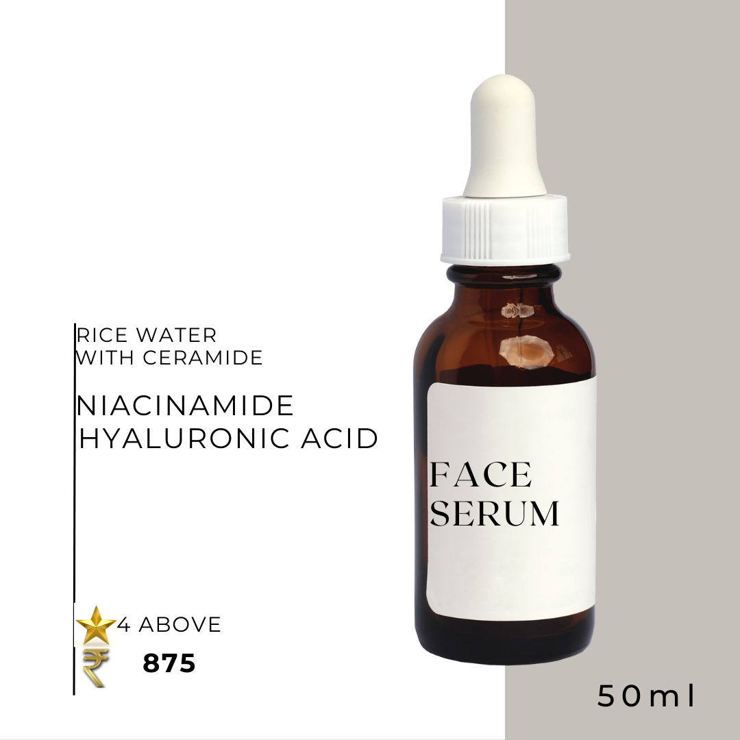 FACE SERUM FOR GLASS SKIN , SERUM WITH CERAMIDE