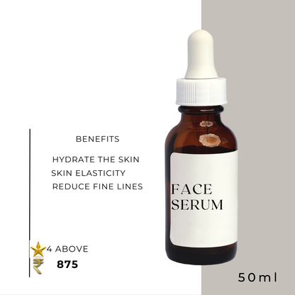 FACE SERUM FOR GLASS SKIN , SERUM WITH CERAMIDE