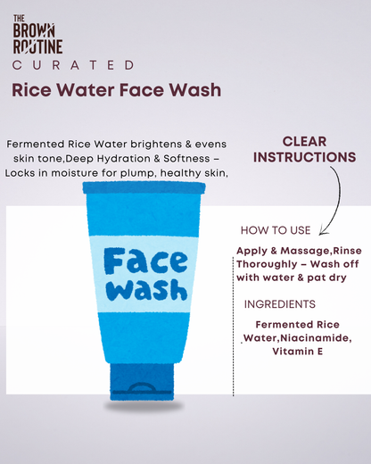 RICE WATER FACE WASH