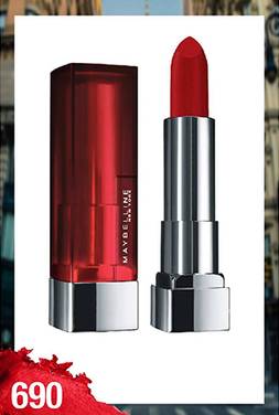 COLOR SENSATIONAL CREAMY MATTE LIPSTICK - Siren In Scarlet