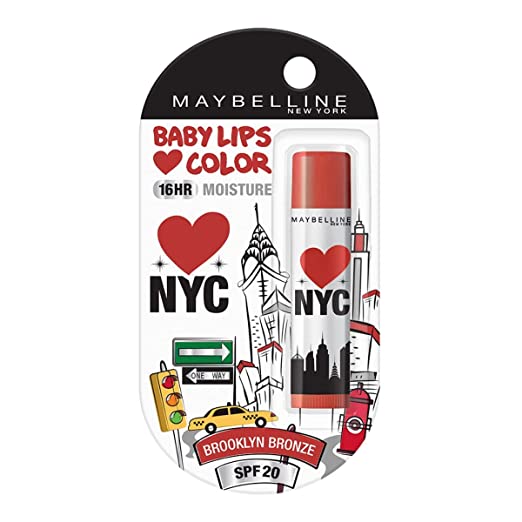 Maybelline Lip Balm Alia Loves New York Baby Lips Bronze