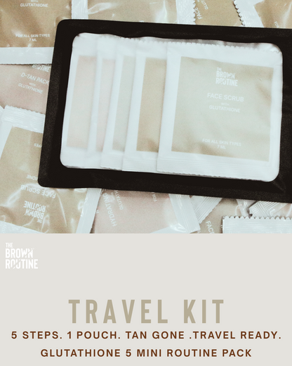 GLUTATHIONE 5 MINI PACK /Pigmentation Trial & Travel Kit – ₹639