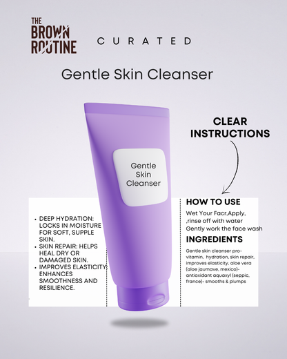Gentle Skin Cleanser for Deep Hydration and Youthful Skin