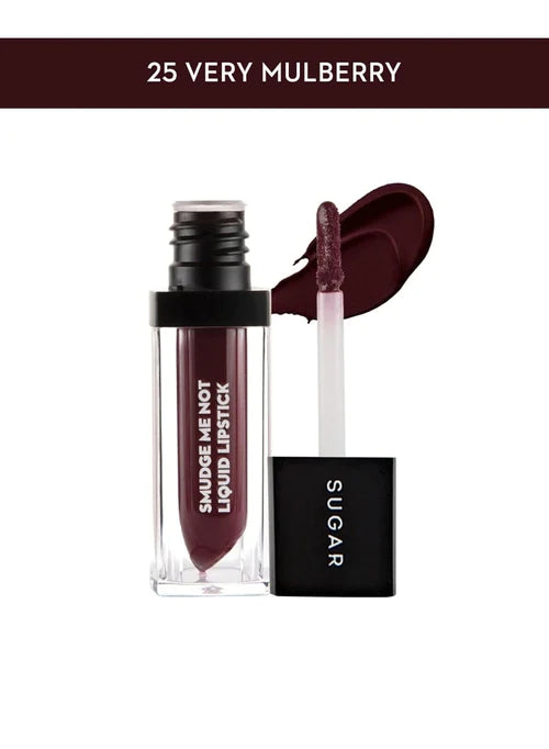 Smudge Me Not Liquid Lipstick - 25 Very Mulberry (Deep Berry)