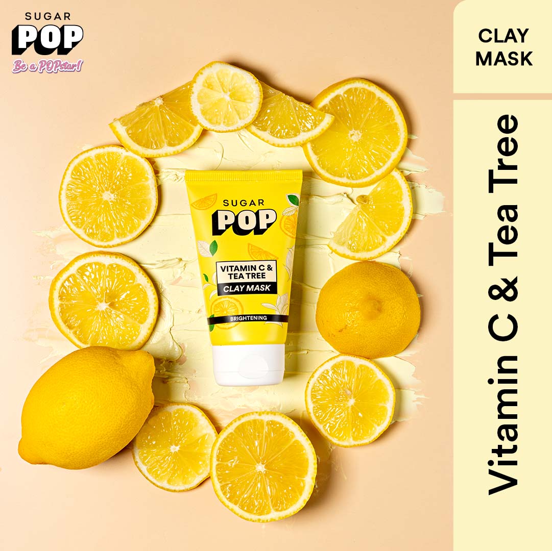 SUGAR POP Vitamin C & Tea Tree Clay Mask